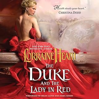 The Duke and the Lady in Red Audiolibro Por Lorraine Heath arte de portada