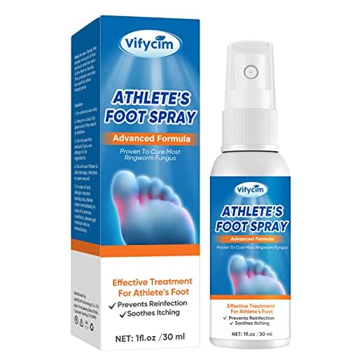 Athletes Foot Treatment - Effective Fungi Treatment Athletes Foot Spray - Itching and Odor Removal