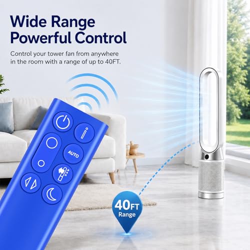 Télécommande de rechange Dyson TP04 remplacer boîtier perdu
