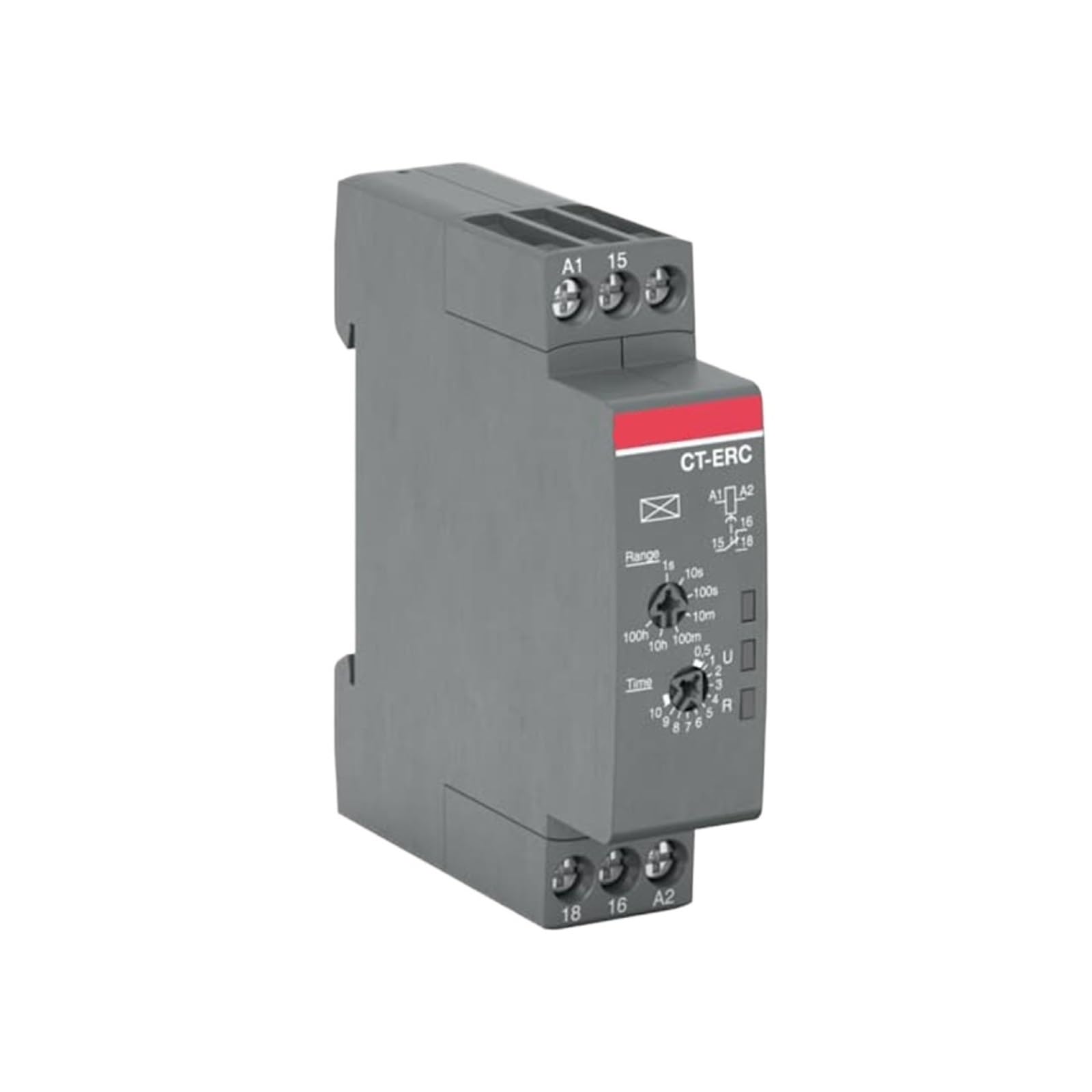 ZVQYSGIW CT-ERC.12 102300811SVR508100R0000 Time relay, 1c/o, 24-48VDC/24-240VAC