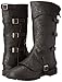 Funtasma Men's Gotham-105 Engineer Boot, Black Distressed Polyurethane, Medium/10-11 M US