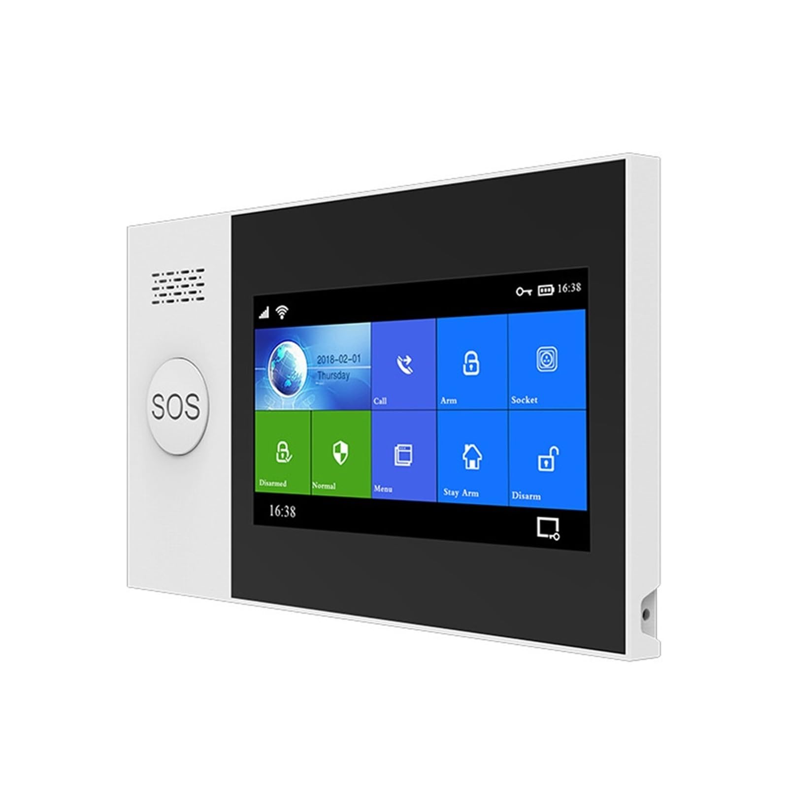 Wireless Home gsm di Allarme Sicurezza Antifurto Sicurezza Domestica con rilevatore Movimento antifurto(A1..)