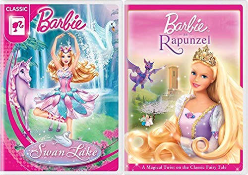 Magical Twist Dancing Barbie Swan Lake Rapunzel Classic Fairy Tale