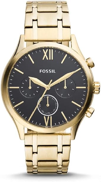 代引き不可 Bq2366 Fenmore Fossil 送料無料 中型 腕時計 ステンレススチール ゴールドトーン 多機能 その他腕時計 Sutevalle Org