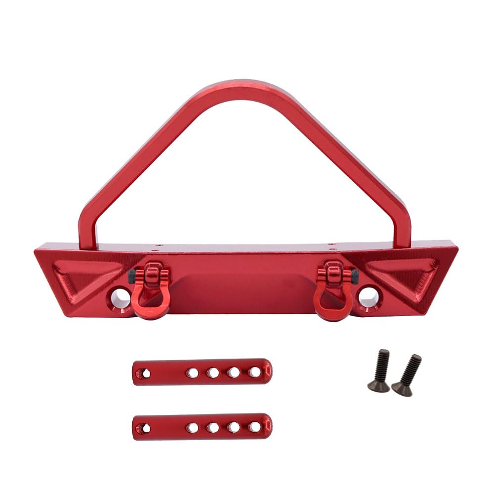 Aluminiowe zderzaki przód i tył do RC 1/12 128 terenowy