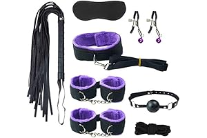 Sexy Fuzzy Handcuffs for Adults Couples Bondaged Kit Adult Bed Restraints for...