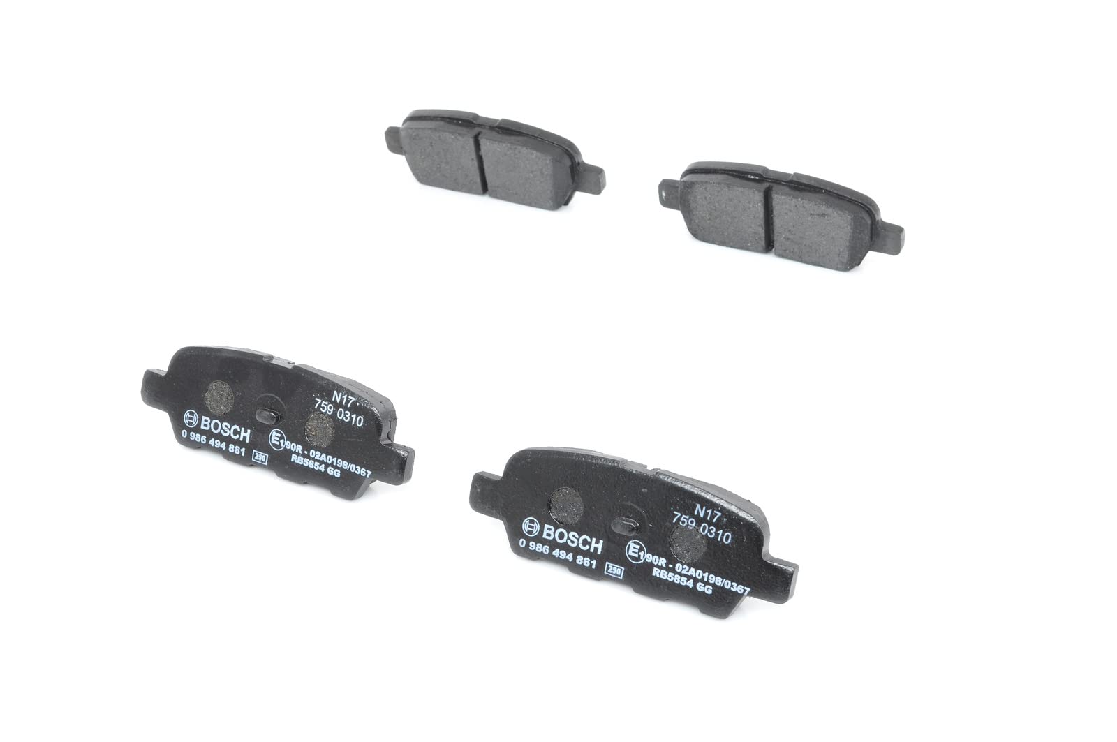 Pastiglie Freni Bosch Posteriori | Senza Rame E Con Certificazione ECE-R90 - Foto 7