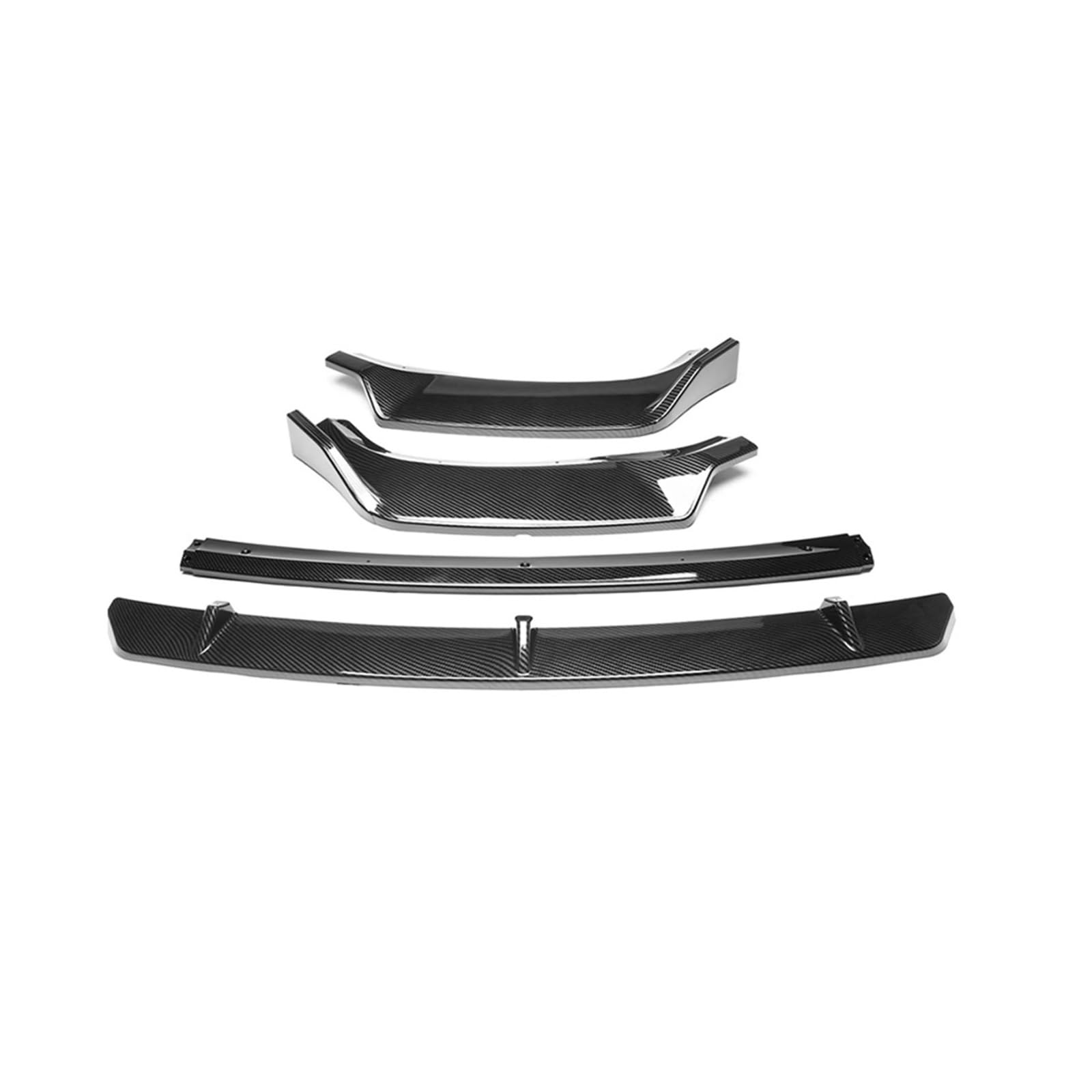 Lyjstore Kompatybilny z AUDI Q5 SQ5 Sport Zderzak Przedni Spoiler Splitter ABS Body Kit 2018-2020 Akcesoria Samochodowe Części Zewnętrzne