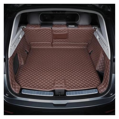 Tapis de coffre Skoda Kodiaq 5 places en cuir imperméable de 2017 à 2025