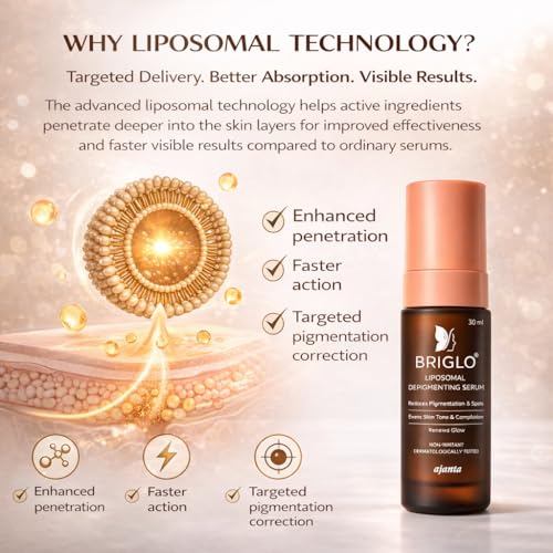 Image of Liposomal Depigmenting Serum 30ml | Reduces Dark Spots & Pigmentation | Evens Skin Tone | Brightening & Glow Serum | Dermatologically Tested