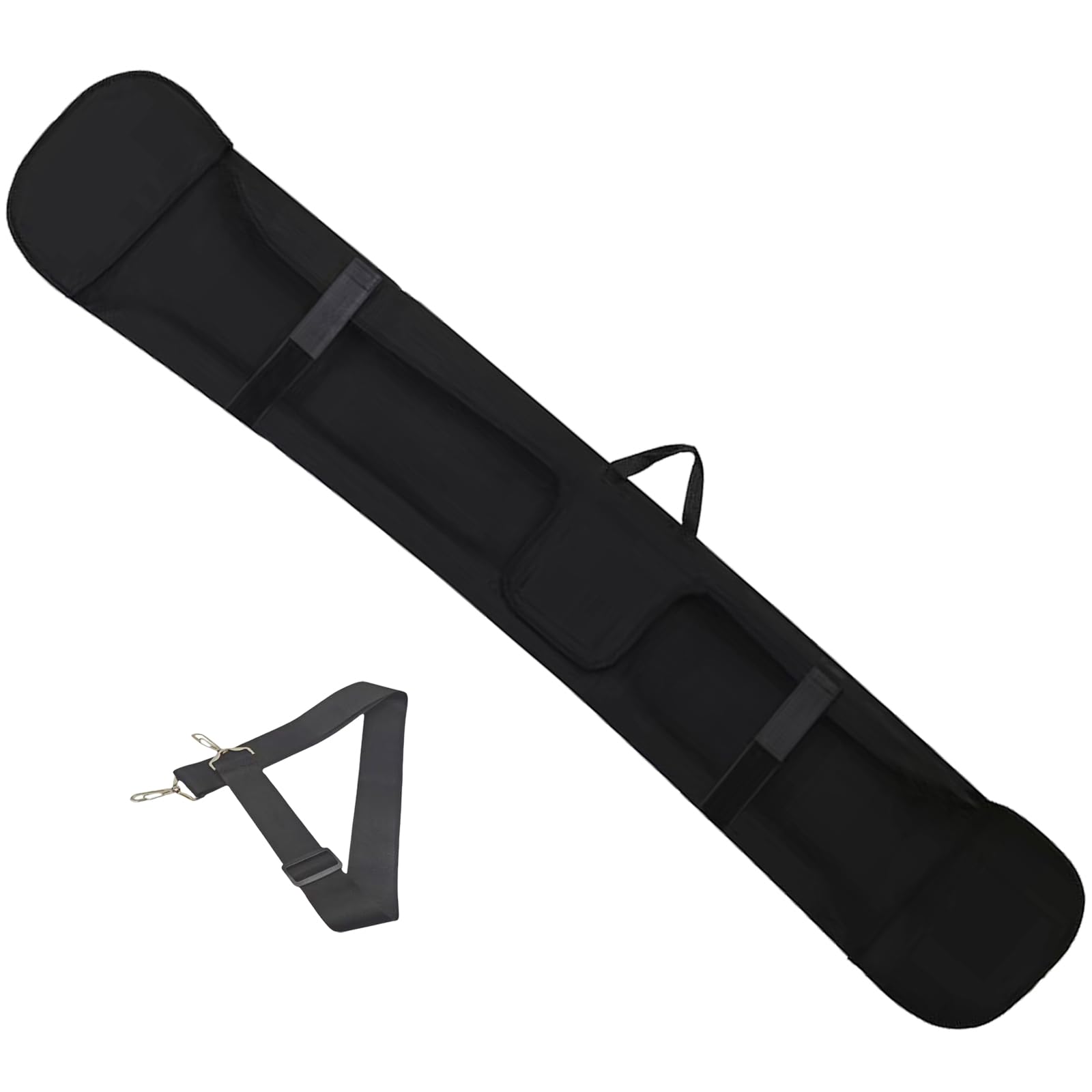 Funda de viaje para snowboard, 4 tamaños, impermeable, con construcción firme, de mano y hombro, adecuada para snowboard