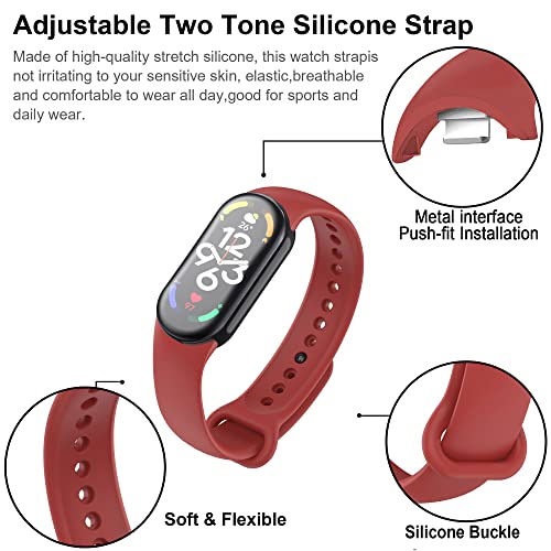 KUTEWEU Strap Compatible with Xiaomi Mi Band 8 Watchband - Image 3