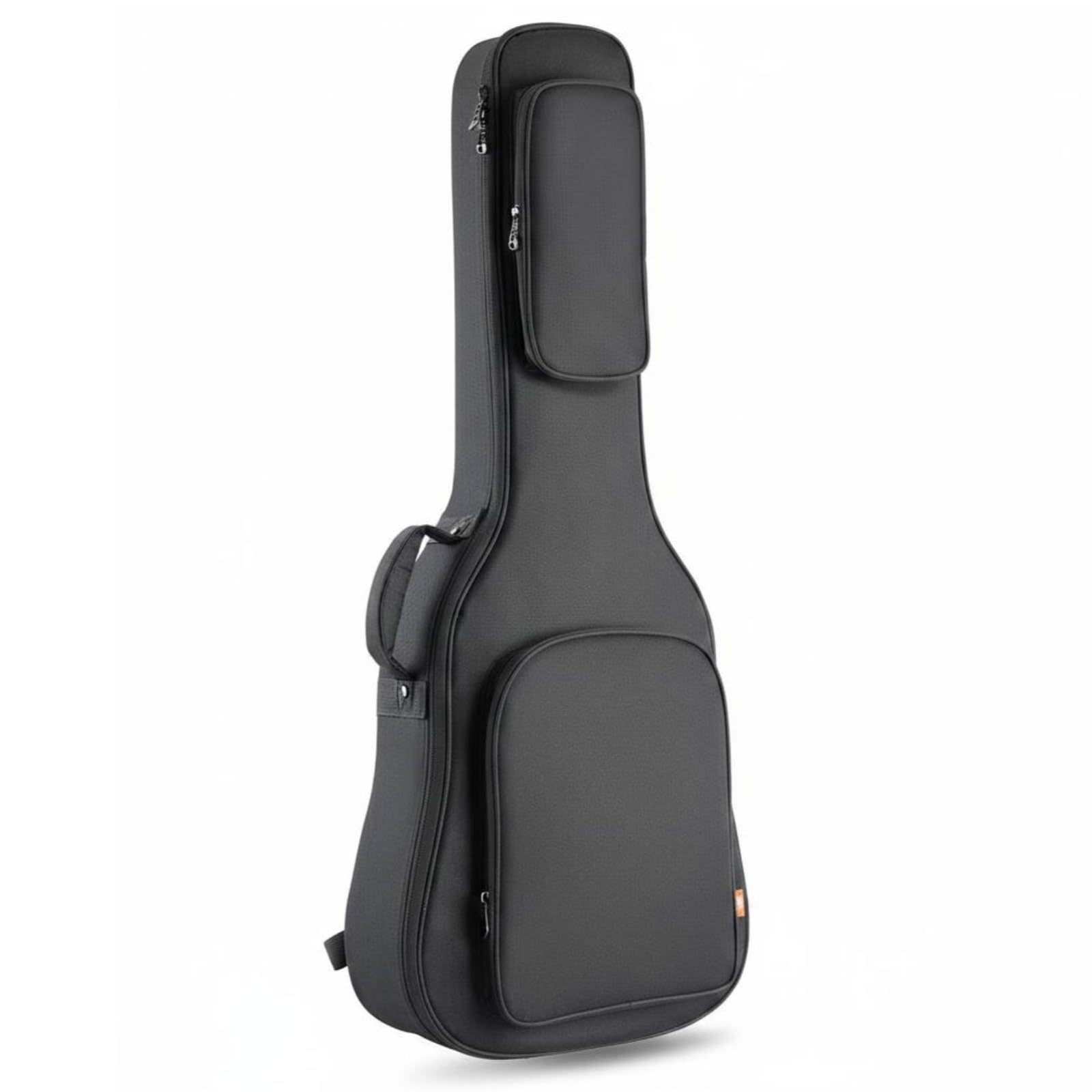 harayaa Funda Impermeable para Guitarra Clásica Bolso Estuche Mochila Acolchada con Correas Ajustables y Asa Lateral Material, Funda De Guitarra De 36 Pulgadas, Modelo Reforzado, Negro Estándar