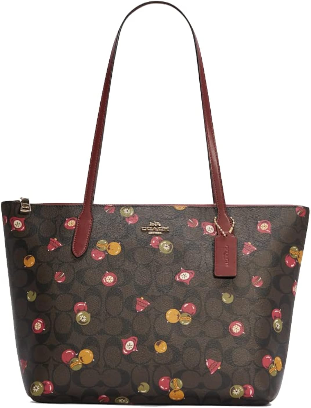 Coach Signature Zip Tote