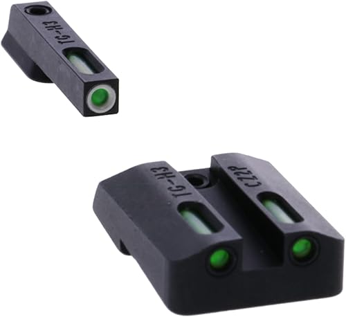 Miniatura 39 de TRUGLO TFX - Mira para pistola Tritio duradero resistente a los golpes, compacto y brillante y fibra óptica Xtreme vista diurna/nocturna