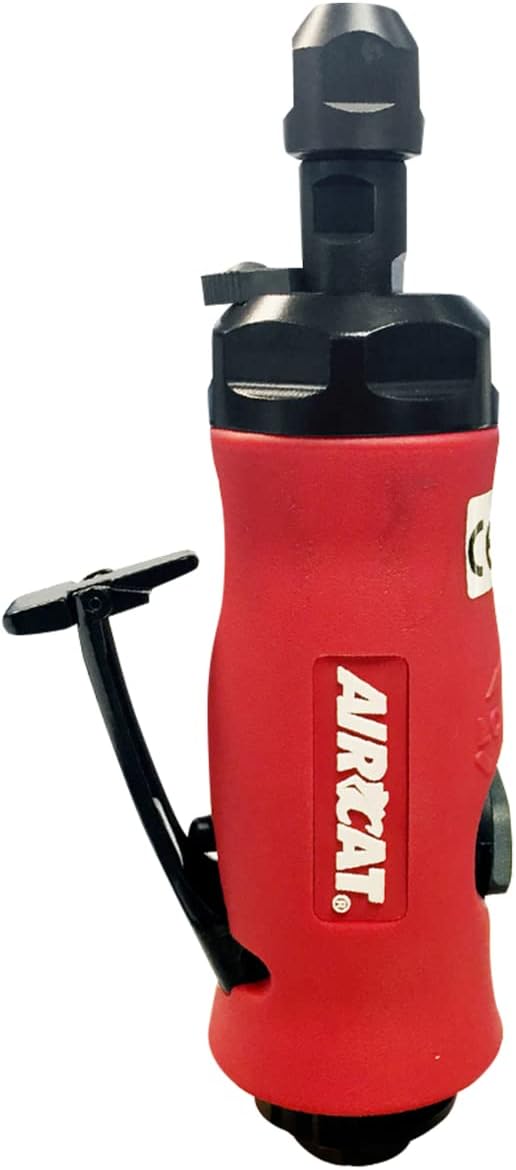 Pneumatic Tools 6285: .75 HP Straight Die Grinder with Spindle Lock 20,000 RPM