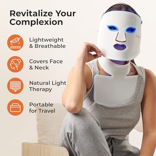 Lifepro LP-RVTGLWP-WHT Red Light Therapy Face Mask thumb #1