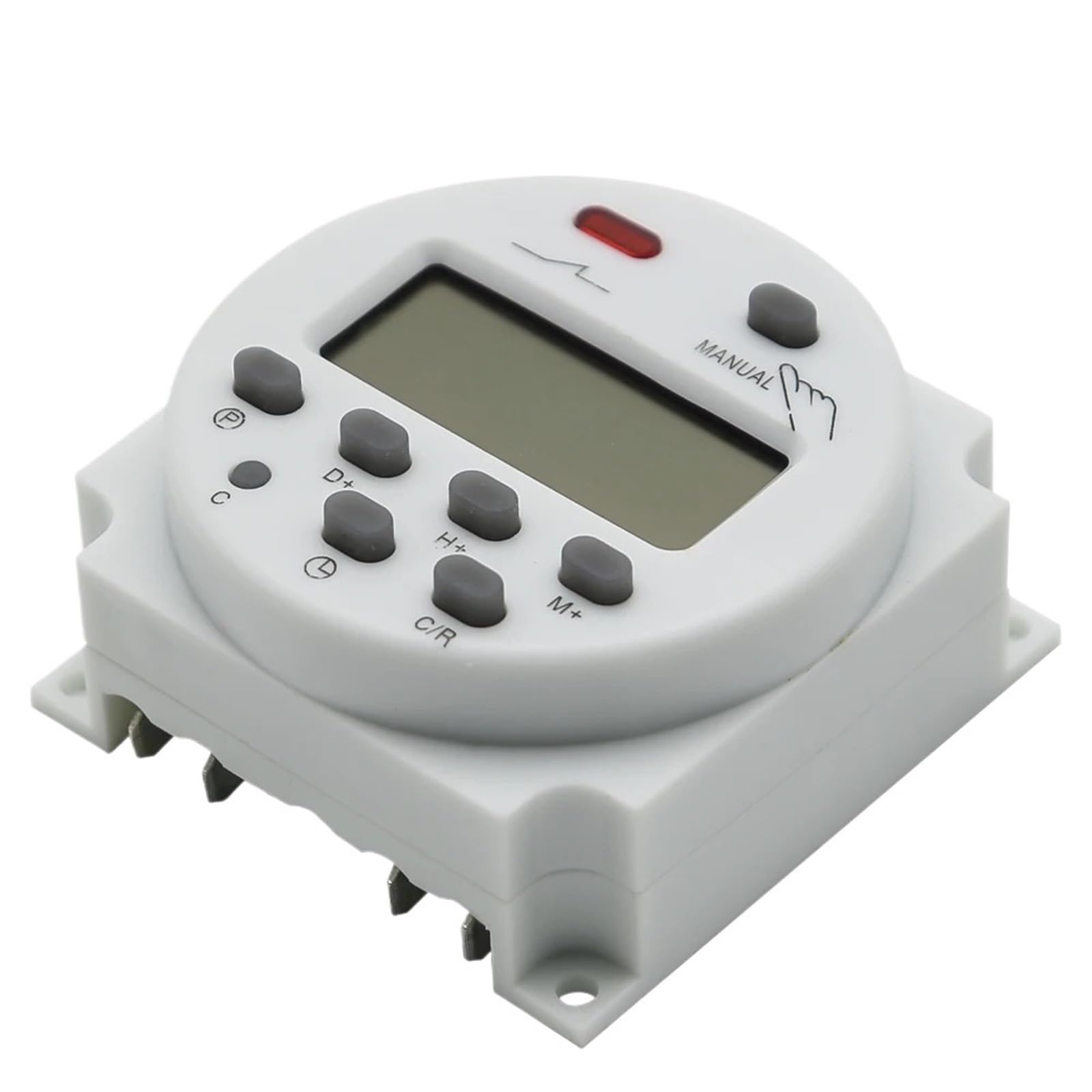 Programmateur CN101A digital 220V interrupteur horaire 16A à écran LCD pour économie énergie