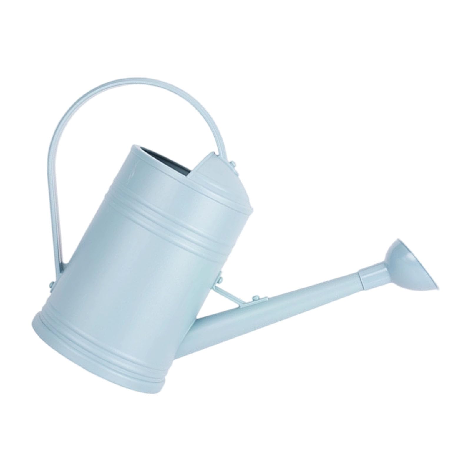 Ergonomic 2L / 4L Garden Watering Can, Detachable Sprinkler Head & Permanent Handle for Grasses Indoor/Outdoor Gardening White