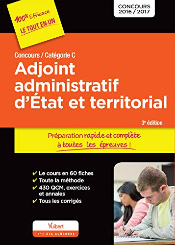 Télécharger Concours Adjoint administratif d'État et territorial - Catégorie C - Préparation rapide et compl Livre PDF Gratuit