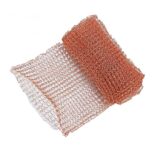 OR Key Cuivre Limace,Copper Mesh,for Mouse Rat Rodent Control, Snail Repel Control, Slugs Expeller, Snake Control,Bat Control,Insect Control,3 Metre,100% Copper