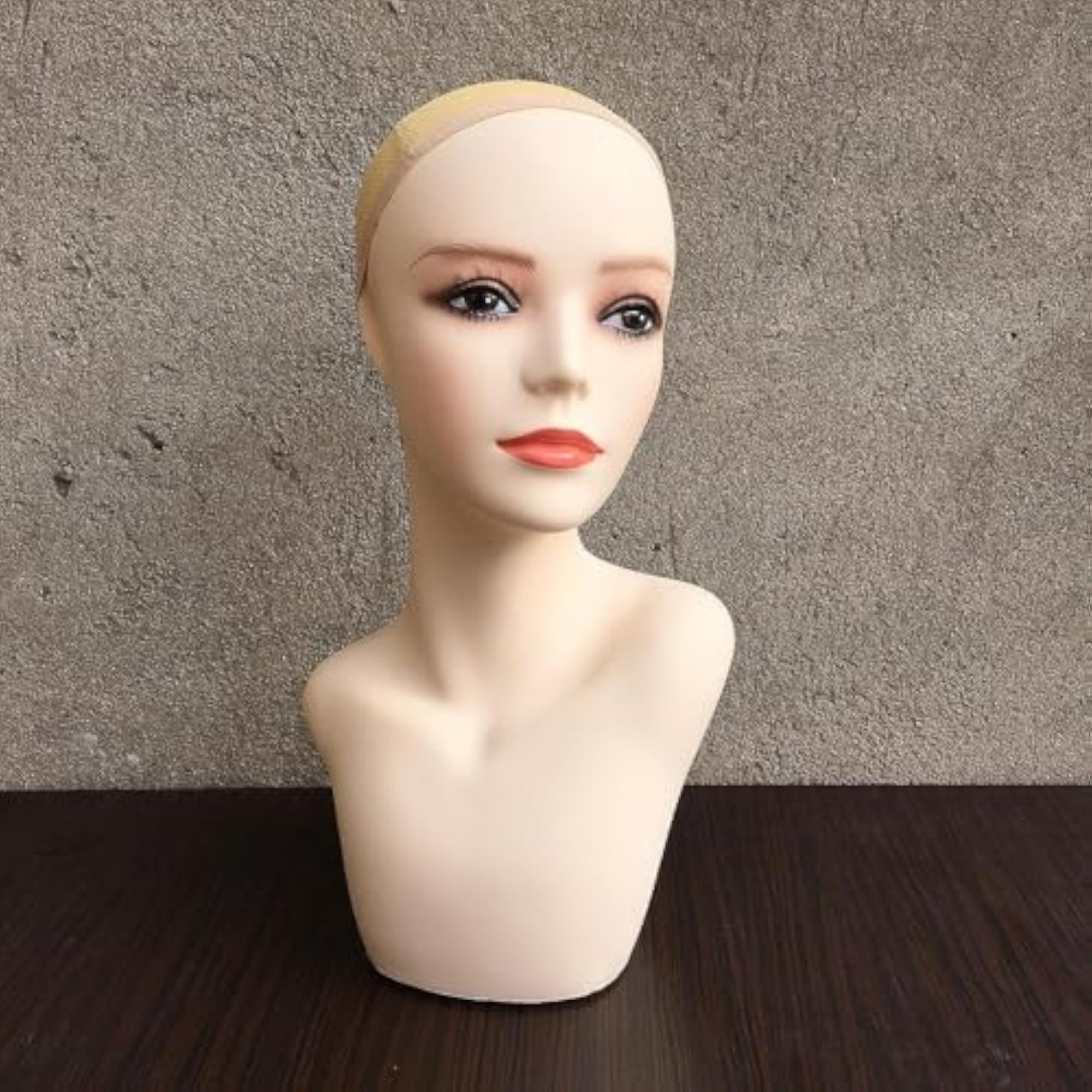 Sturdy Wig Head Display Stand for Jewelry and Hats
