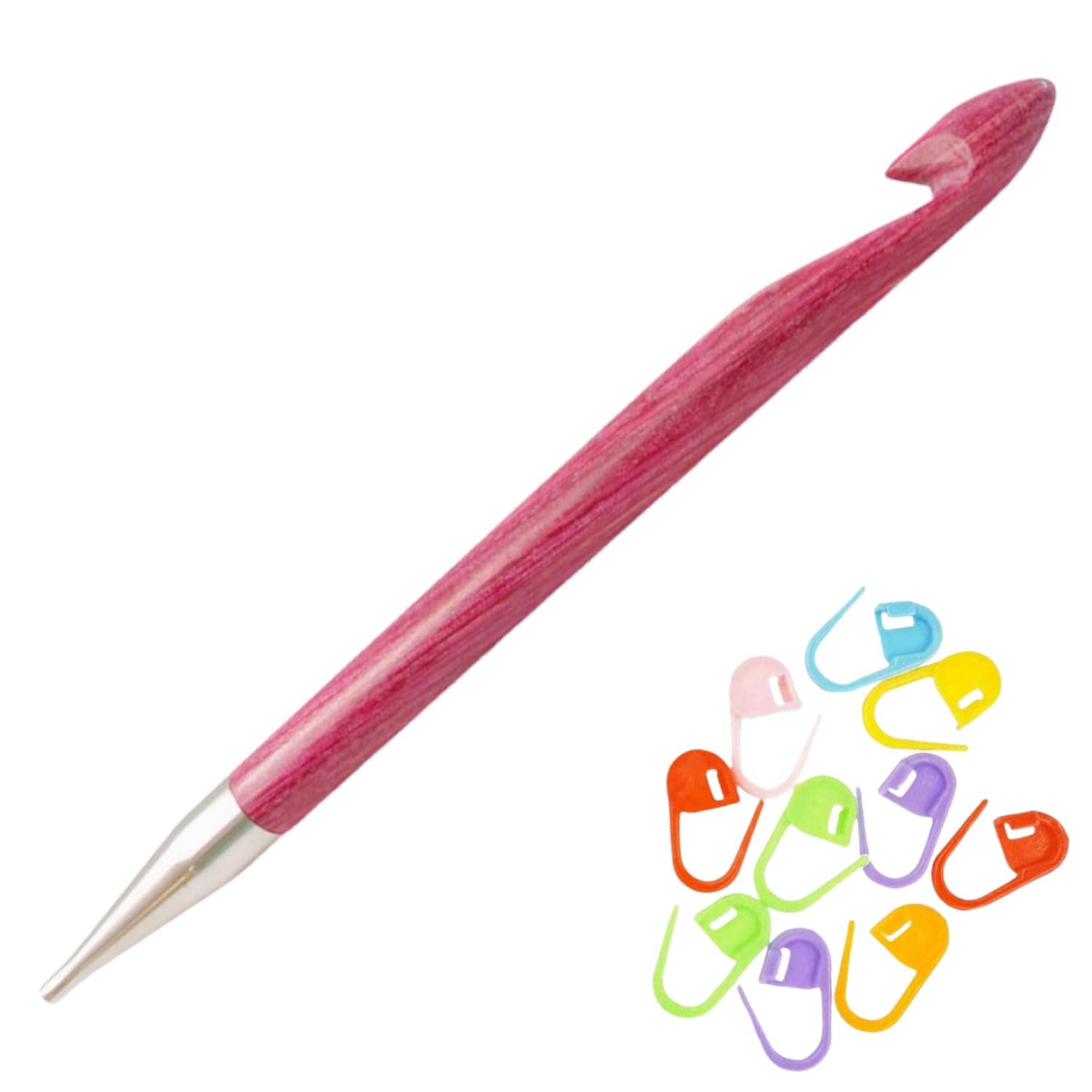 acca リボンゴム　グリーン×ピンク Amazon.com: KnitPro Dreamz Afghan Tunisian Interchangeable Crochet