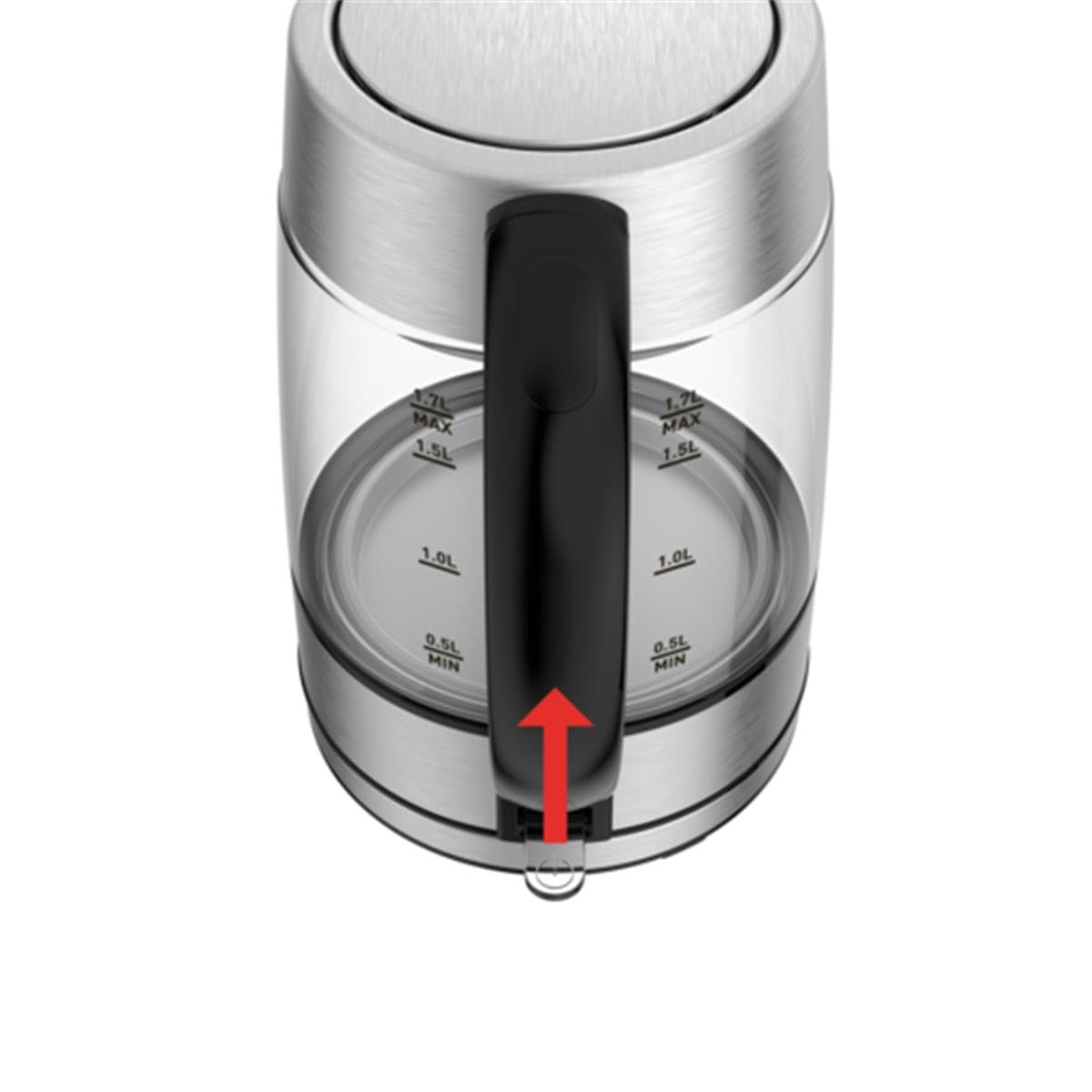 Tefal KI772D Bouilloire 1,7 L 2400 W Acier Inoxydable, Transparent