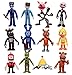Produktbild Set mit 12 Stück Five Nights at Freddy's Actionfiguren, Spielzeug, Puppen, Geschenke, Kuchenaufsätze, 10,2 cm