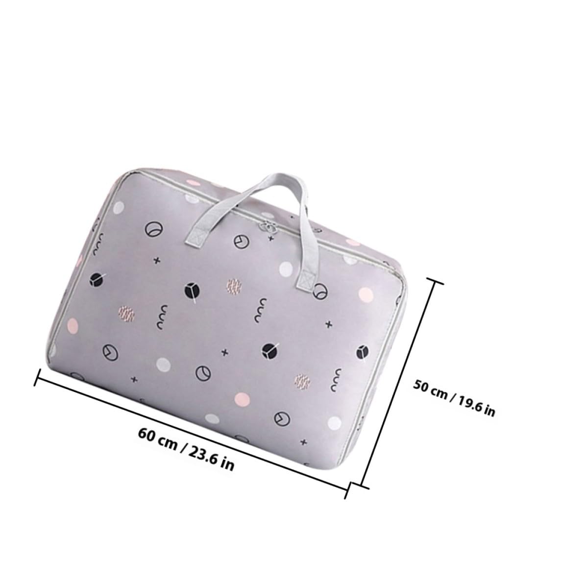 GALPADA Bolsa de Almacenamiento 3 Piezas para Edredones y Ropa Resistente al Agua de Tela Oxford Tamaños Mediano Grande y Extragrande Organizador Portátil Adecuado para Viaje y