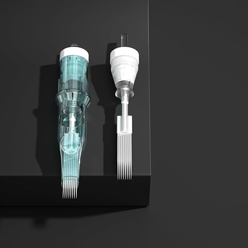 Miniatura 5 de EH Tattoo Agujas de cartucho, 20 unidades, cartuchos desechables, 1209 M2, aguja Magnum Liner Shader para artista profesional