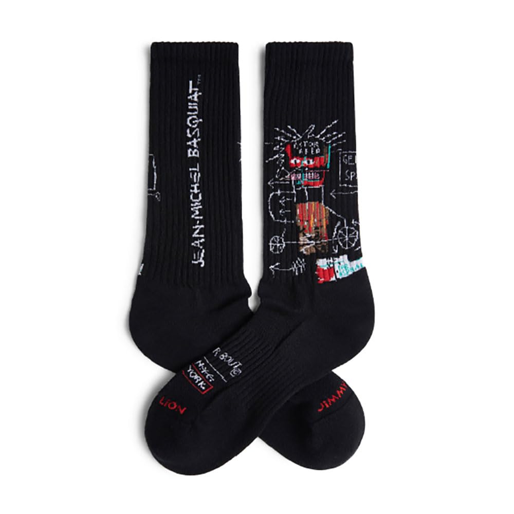 Jimmy Lion Basquiat Gem SPA Socks Black 36-40 - Brand EAN: 8436607957287