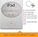 A1484 Battery Replacement for iPad (5th 6th 7th 8th 9th Generation) Model: A1822 A1823 A1893 A1954 A2197 A2198 A2200 A2270 A2428 A2429 A2430 A2602 A2603 A2604 A1474 A1475), for iPad 5/6/7/8/9/Air 1