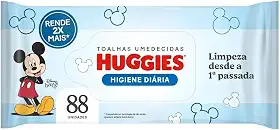 Huggies Lenços Umedecidos Higiene Diária Rendem 2x Mais 120 um