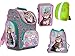 Produktbild 4-teiliges Schulranzenset My Little Friend Ranzen Schulranzen, Federtasche, Turnbeutel, Regenschutz Kinder Katze Cat