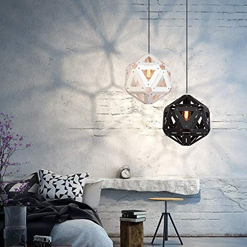 Suspension plafonnier réglable durable e27 pour salon moderne - 7