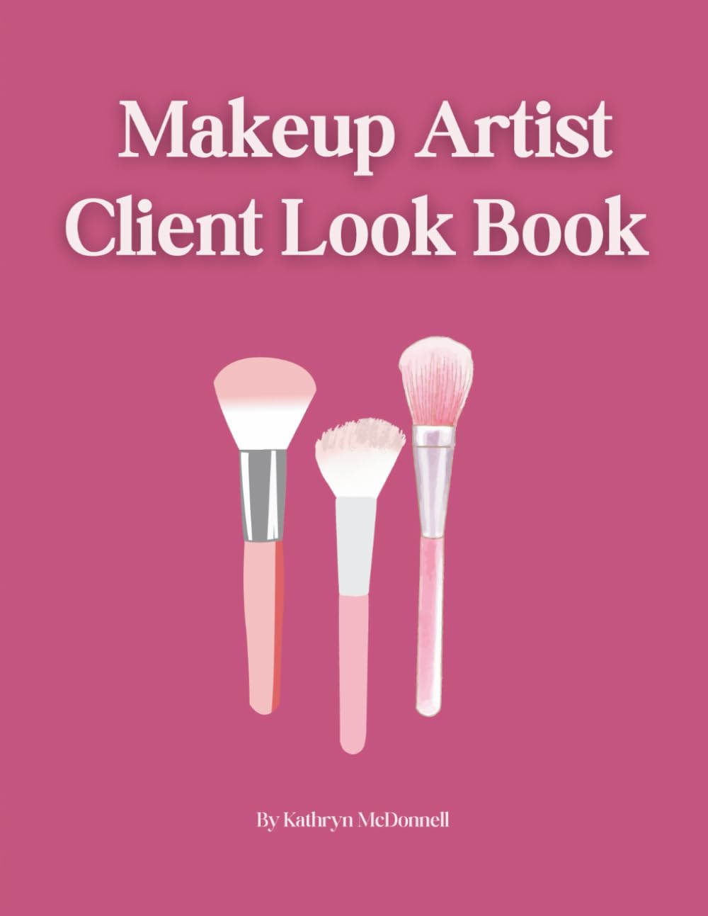 Suivi de maquillage avec 60 fiches de produit log et diagrammes de visages pour esthéticienne
