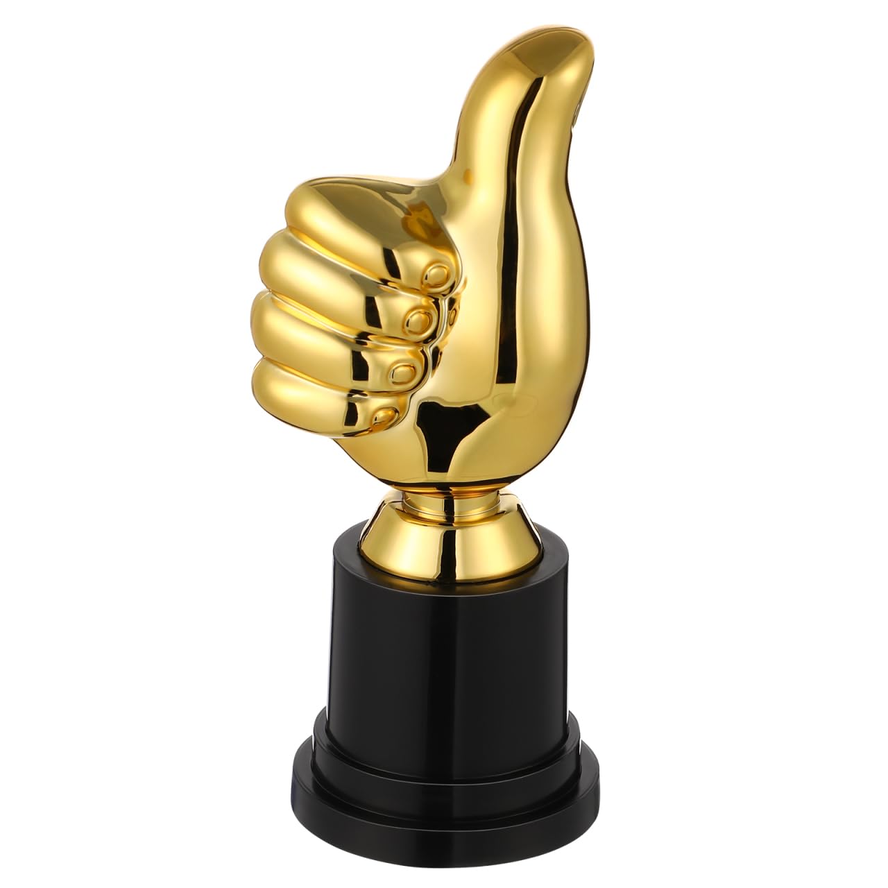 Soccer Decor Golden Thumb Trophy Plastic Trophy Award Thumbs up Award Trophies Classoom Rewards Good Job Award Game Rewards Football Decor