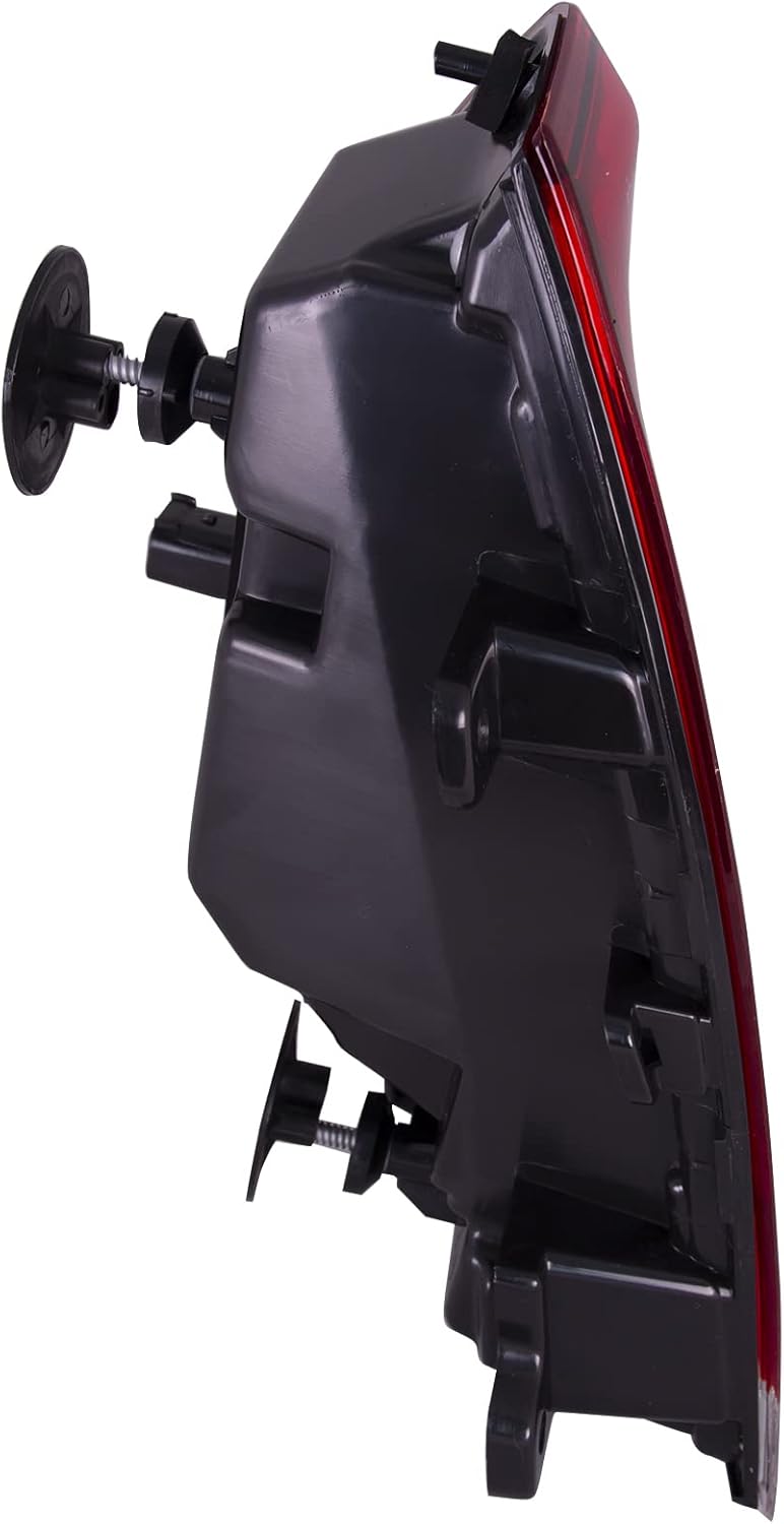 HEADLIGHTSDEPOT LED Tail Light Black Trim Right Passenger Compatible with Chrysler 300 2015-2023