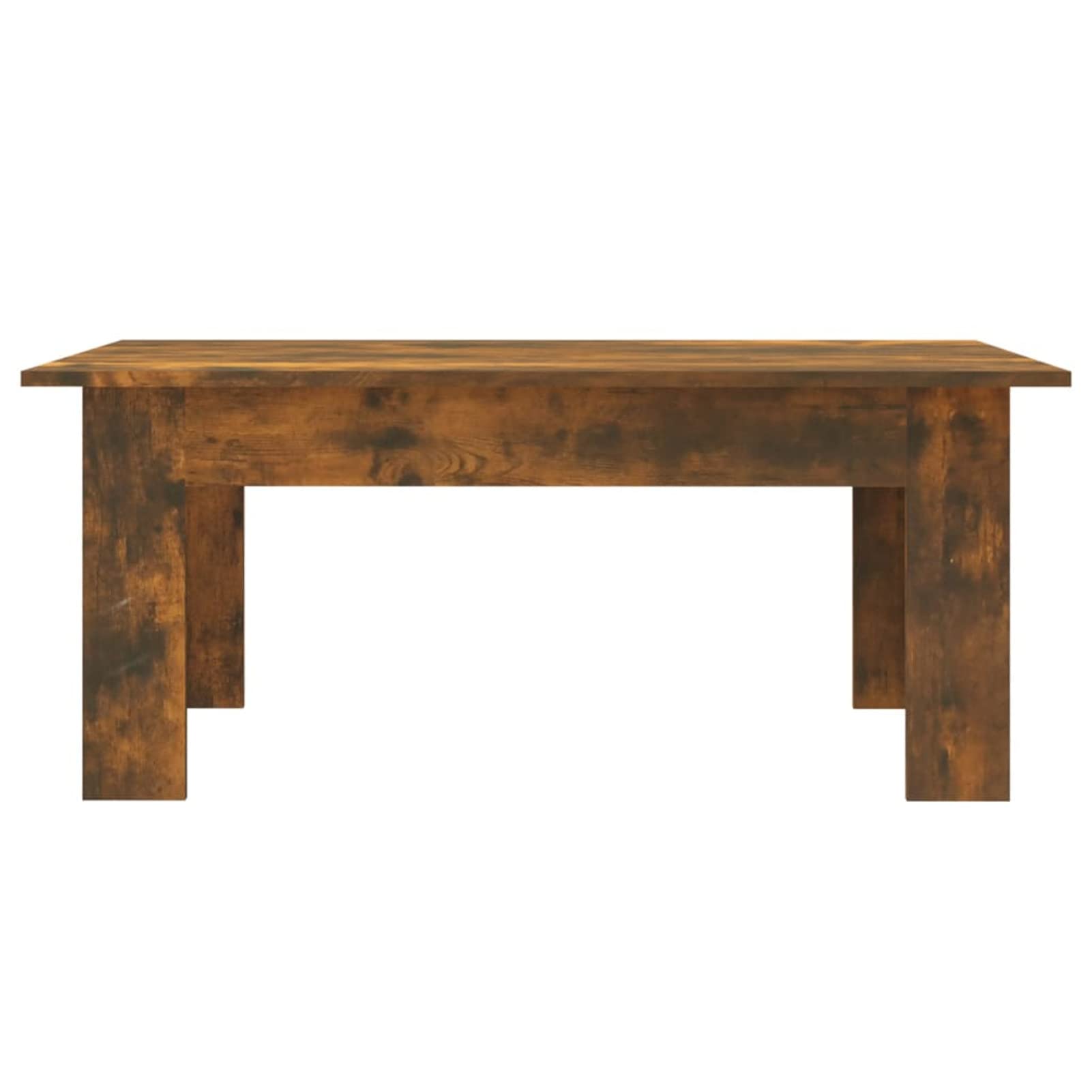 Homgoday Table basse en chêne fumé 100 x 60 x 42 cm, table d'appoint en bois d'ingénierie, table d'appoint pour salon, salle de réception d'invités, chambre à coucher et mobilier de bureau