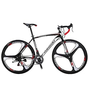 EUROBIKE HY XC550 700C Road Bike 21 Speed for Adults Men and EUROBIKE HY XC550 700C Road Bike 21 Speed for Adults Men and