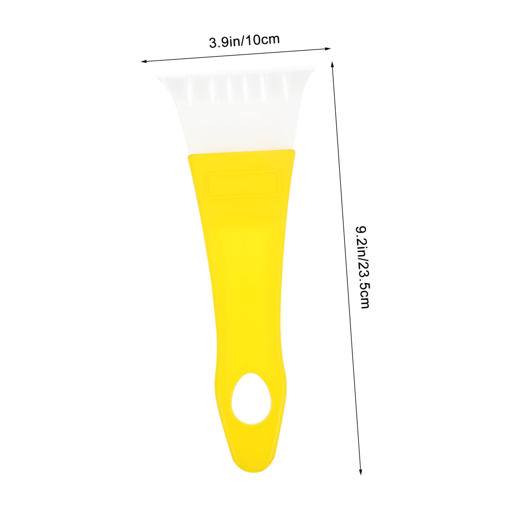 Balacoo Easy to Use Car Window Deicing Shovel 2pcs Plastic Snow Shovel Windshield Frost Remover Store Anywhere