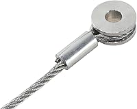 BYDZKJ 2PCS 150" Replacement Ramp Door Cables for Enclosed Cargo Trailers - CAB1-8CB150 Steel Wire Kit