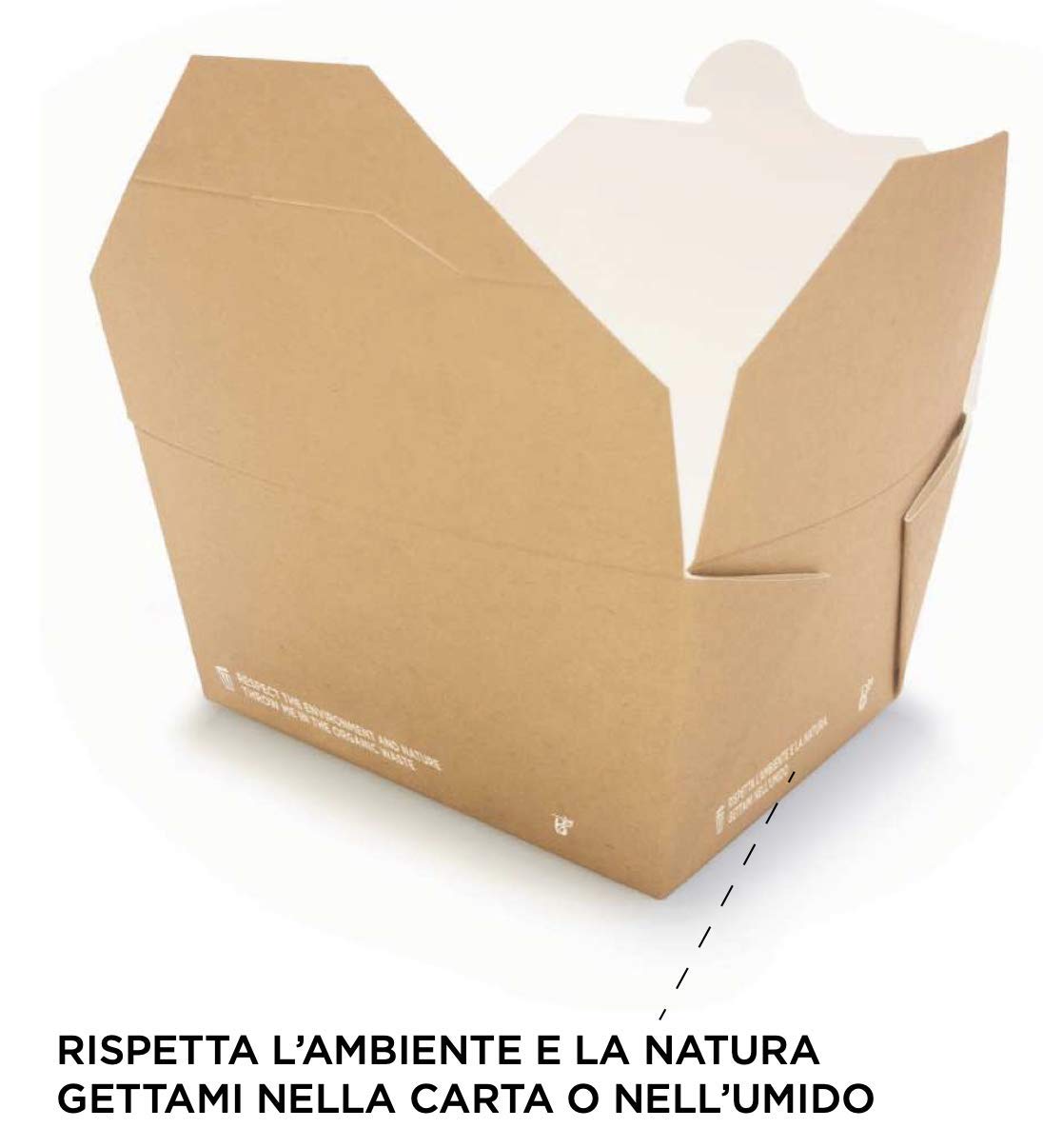 Food Box Avana Biopolimero contenitore cibo asporto misura 110x90x65h (13)