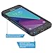 Rosebono Dual Layer Shockproof Hard Cover Graphic Case for Galaxy J7 Prime, Sky Pro, Perx - SM-J727 (Colorful Mandala)