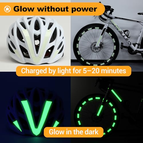 Anda Glow High Bright Glow in The Dark Paper for Halloween Glow Stickers - image 2