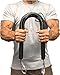 Python Power Twister Bar - Upper Body Exercise for Chest, Shoulder, Forearm, Bicep and Arm Strengthening Workout Equipment by Core Prodigy (40-100 lb)