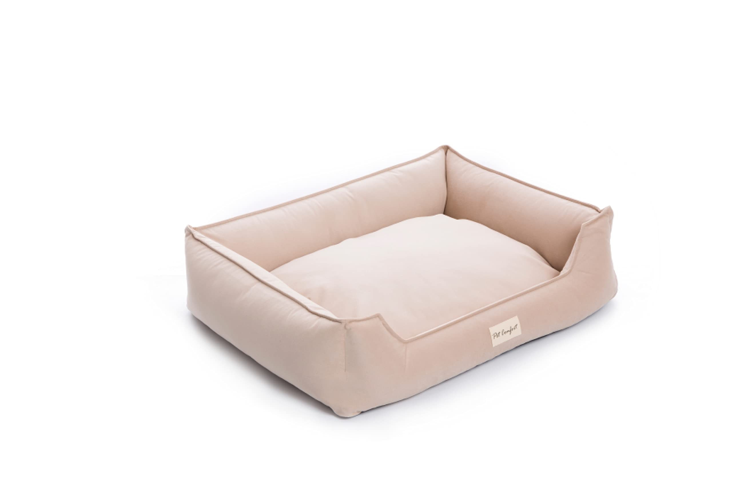 Pet Comfort Delta Leo Ekru Köpek Yatağı M 70x90cm