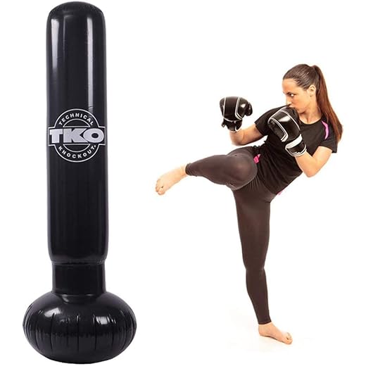 IRIS Inflatable TKO Punching Bag 5ft
