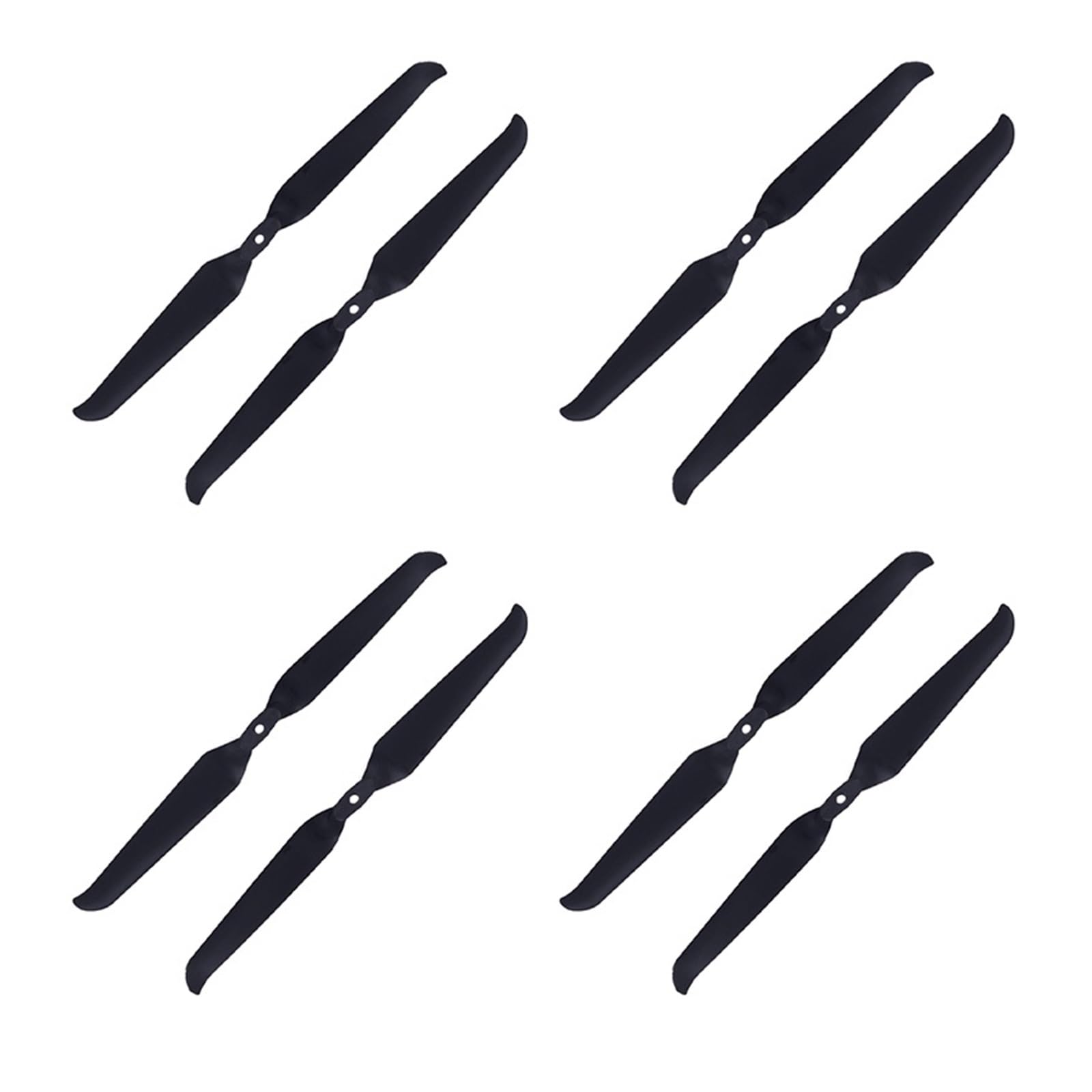 4 pares F9046 F8041 F7036 hélice plegable de 7 pulgadas CW CCW 2 hojas/3 hojas fibra vidrio Nylon Compatible for Dron RC largo alcance(F1307 Metal Clip)